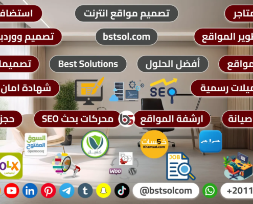 افضل الحلول لتصميم وبرمجة مواقع الانترنت